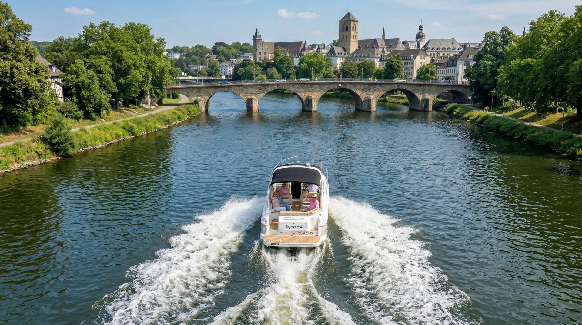 Auf der Ruhr – Bootsvermietung Duisburg
